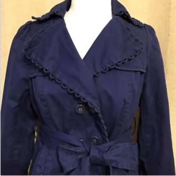 Anthropologie Jackets & Blazers - Anthropologie Elevenses Coat Belted Trench Style
